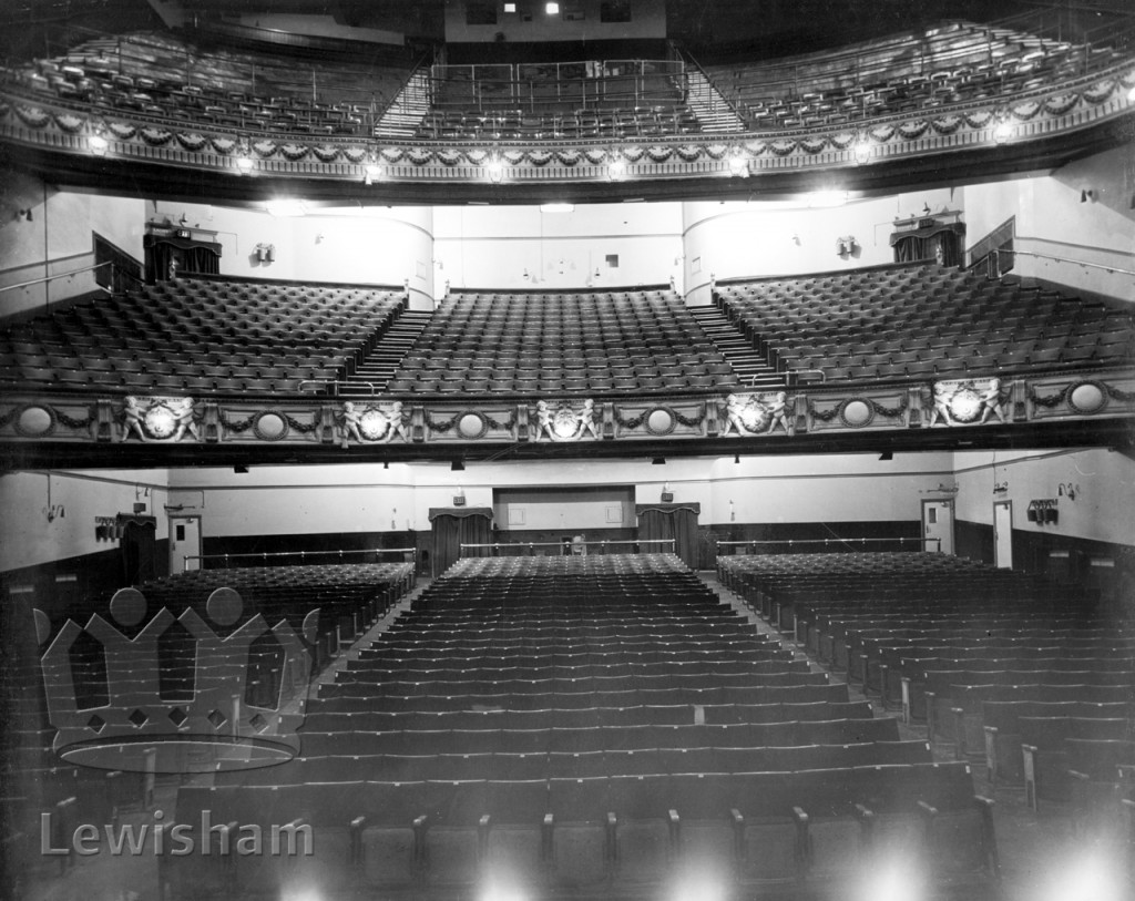 Lewisham Hippodrome interior from stage