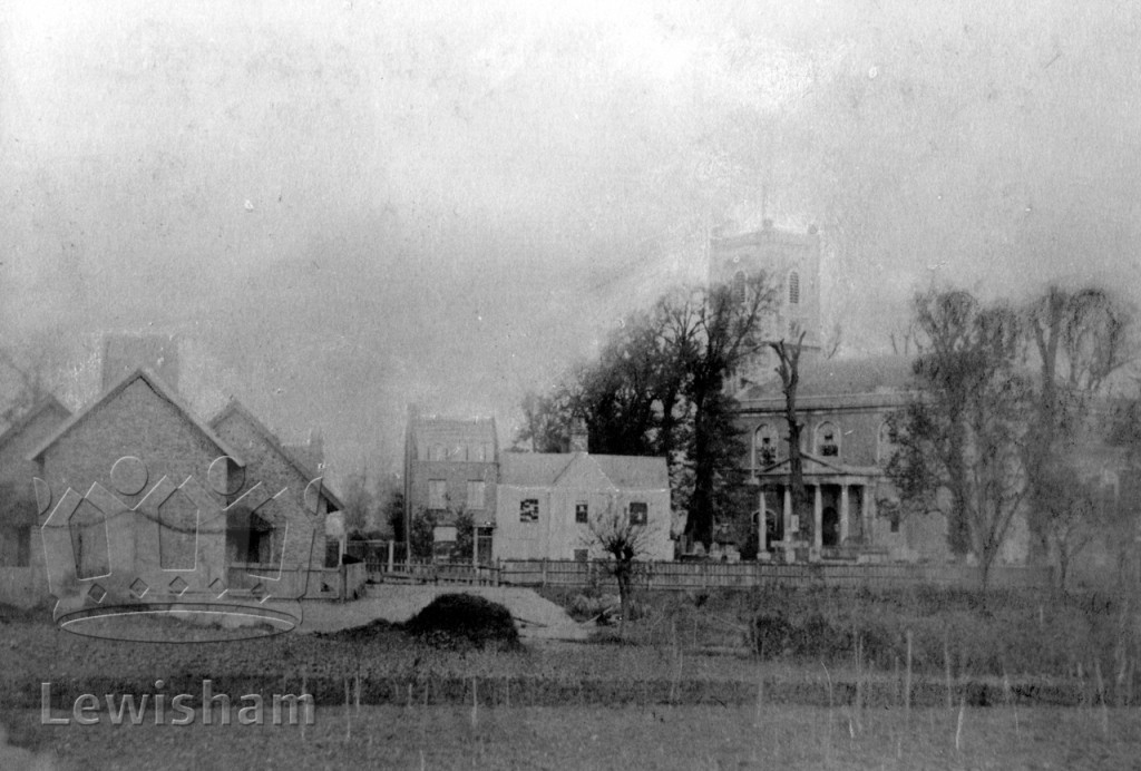 St Mary’s Church & back of National School, Lewisham