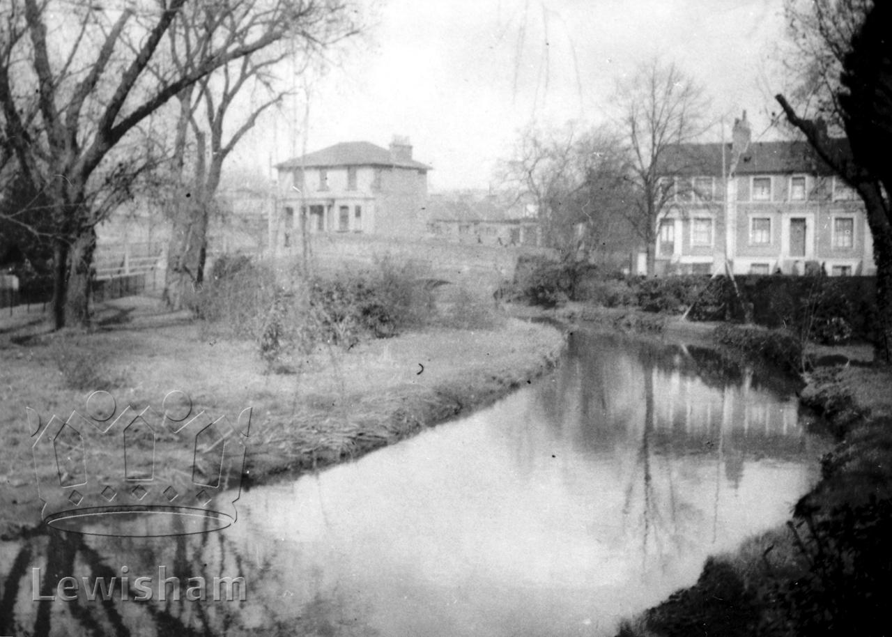 Ladywell Bridge From Ladywell Fields Long View Lewisham Borough