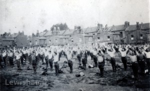 Ennersdale Road – drilling new recruits at the outbreak of the 1914 war