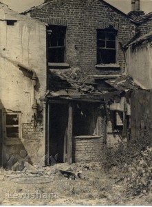 War damage to Deptford High Street