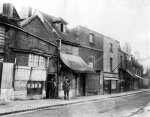 South Side Of Old Flagon Row Looking Towards