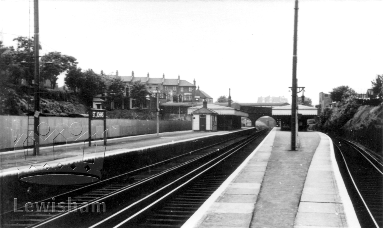 St John's Station, View Upline From Down End Of Platforms 1, 7 & 2