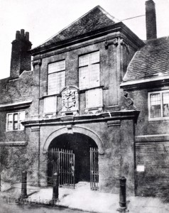 Entrance Gate Trinity Almshouses, Church Street, Deptford