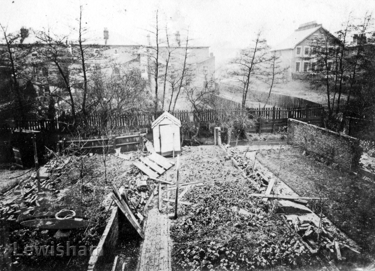 Back Of 10 Weardale Road Xmas 1876 Lewisham Borough PhotosLewisham