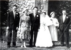 1959 Wedding at St. Augustine’s Church