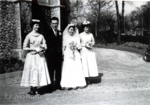 1959 Wedding at St. Augustine’s Church