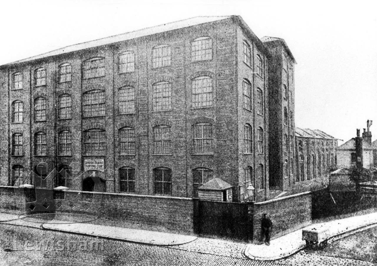 London Fabric Printing Co, Deptford Exterior Of Factory Lewisham