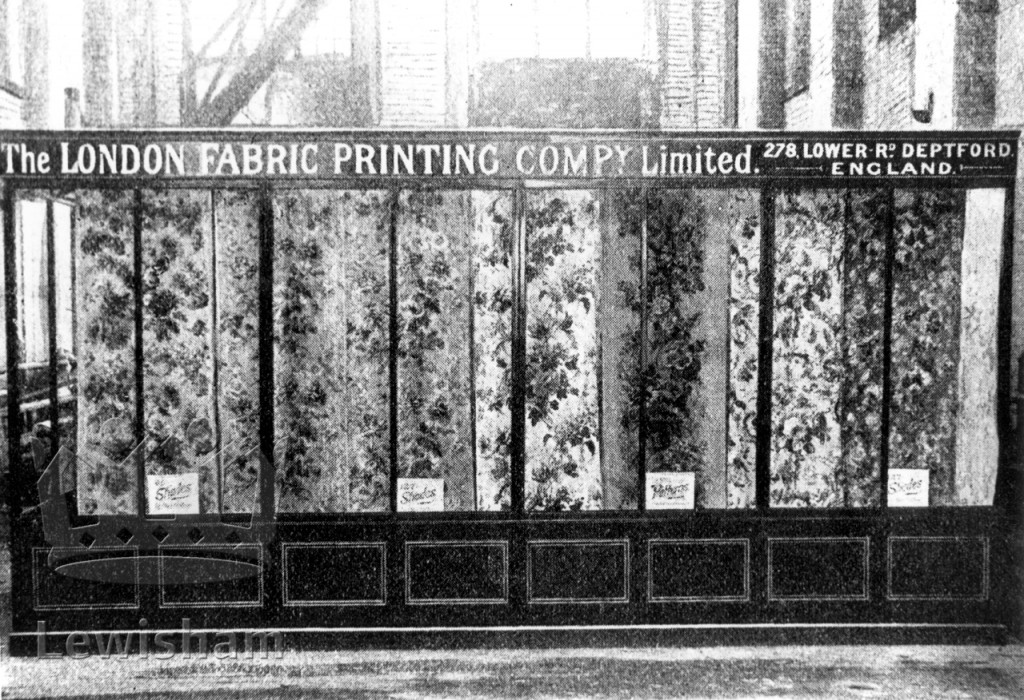 London Fabric Printing Co, Deptford The Firm’s Stand At The Chicago Exhibition