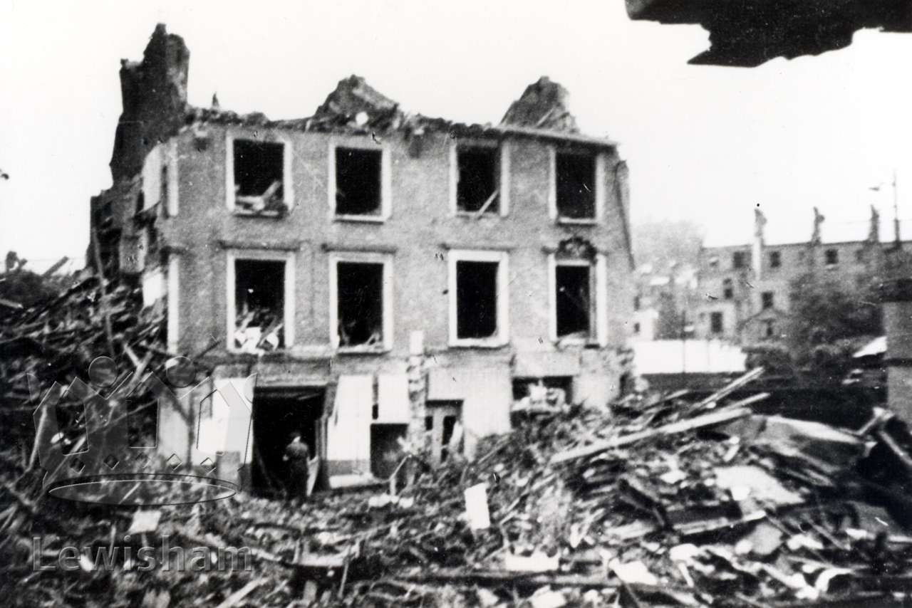 Bomb damage, general view Lewisham Borough PhotosLewisham Borough Photos