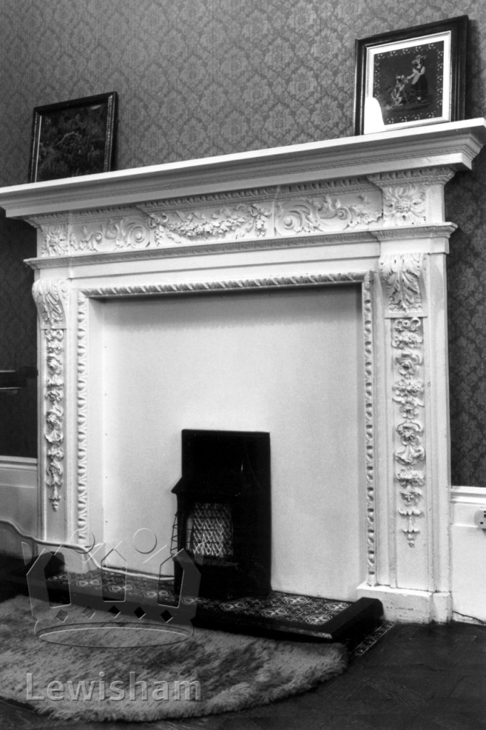 Pentland House Library Fireplace