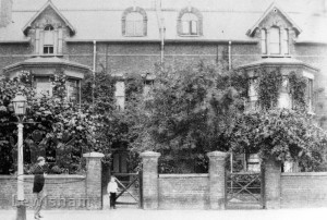 13 Handen Road c.1888 (Stanley Unwin at the gate)