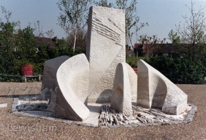 Bellingham Green Park Sun Stone Sculpture