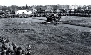 Churchill tank bridgelaying demonstration on Blackheath