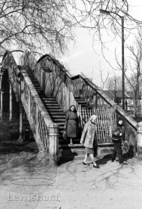 Former Iron Bridge Over Railway, Ladywell Recreation Grounds