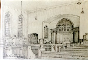Church of the Ascension, interior, by Edgar W. Pitt.