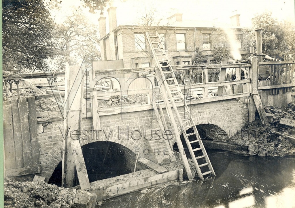 Bridge over the Dagenham Brook near the Hare & Hounds Pub