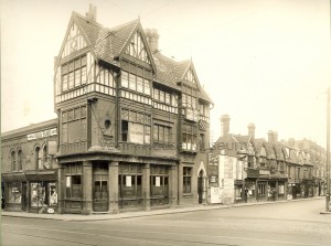 Church Lane corner of High Road 1932