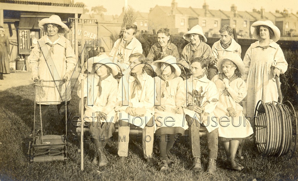 Ensign Garden Club September 1st 1917YMCA Sale Day & Allotment Show at Lloyds Park