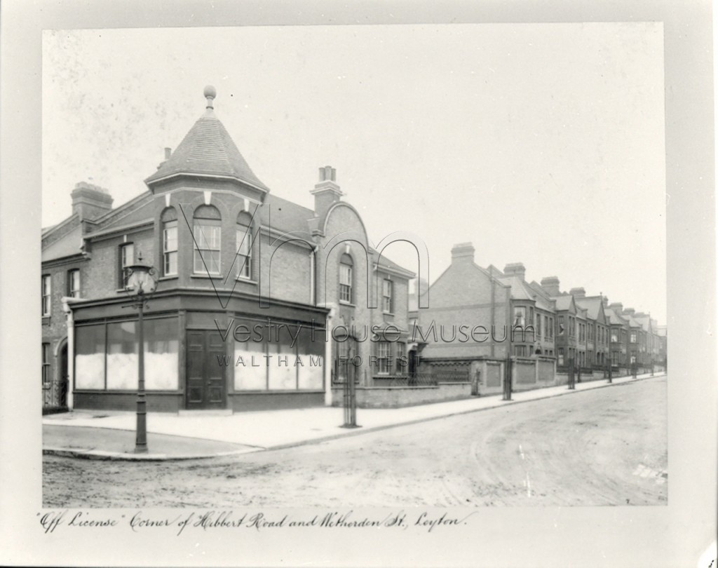 Off license corner of Hibbert Road & Wetherden Street