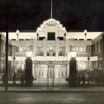 Public Baths at night