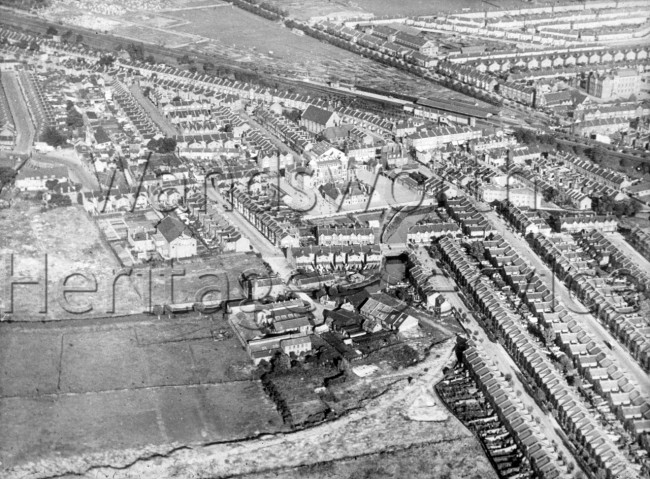 Aerial view of Earlsfield- 1935