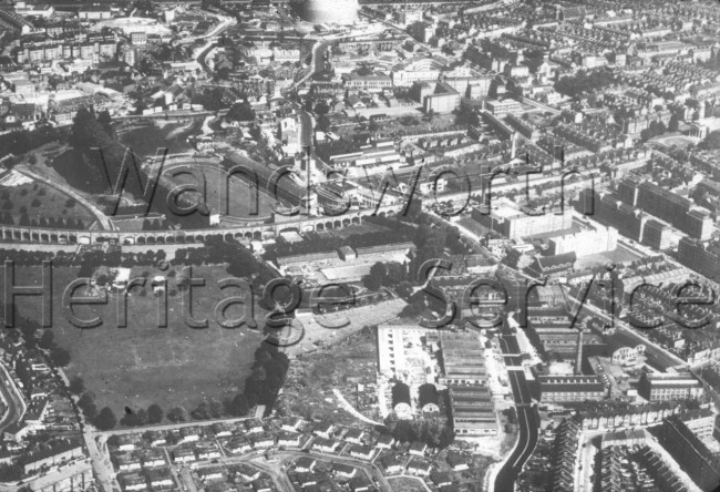 King George’s Park, Wandsworth Stadium, the Aqueduct and Wendleworth estate  1961- 1961
