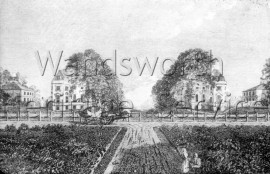 The Sister Houses, Clapham Common North Side  –  C1790