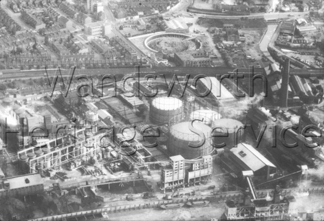 Wandsworth Gas Works- 1958
