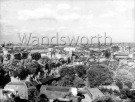 Wandsworth High Street, from Wandsworth Fire Station- 1960