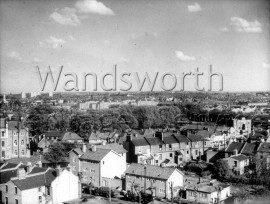 Wendlesworth Estate, from Wandsworth Fire Station- 1960