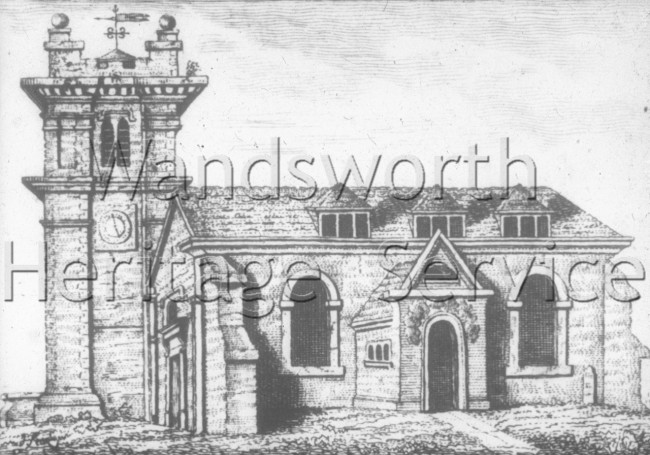 All Saints Church, Wandsworth High Street, prior to 1630-