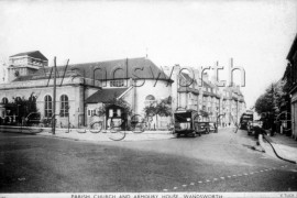 All Saints Church, Wandsworth High Street- 1947