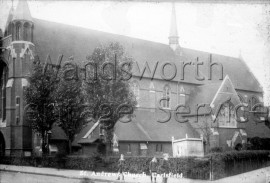St  Andrew’s Church, Garratt Lane  –  C1910