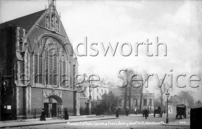 St Thomas of Canterbury Church, West Hill  –  C1905