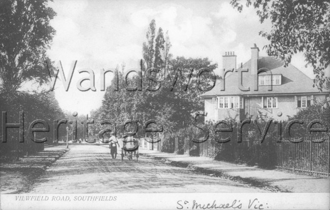 Vicarage, St  Michael’s Church, Viewfield Road-  C1915