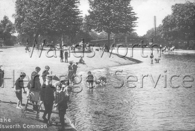 The Lake, Wandsworth Common  –  C1915