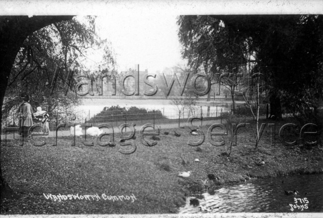 The Lake, Wandsworth Common  –  C1910