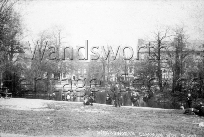 Three Island Pond, Wandsworth Common  –  C1900