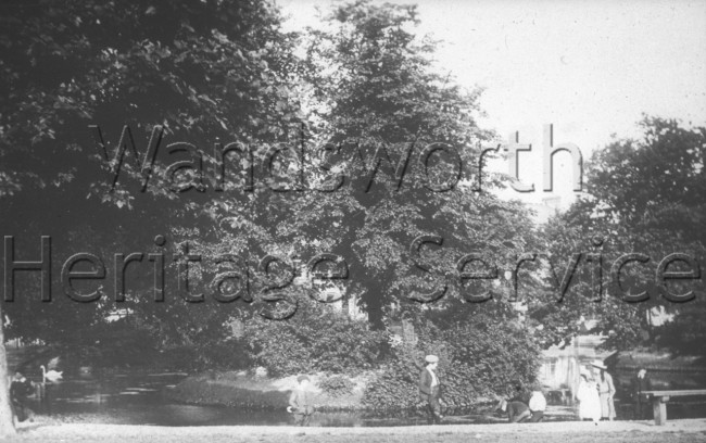 Three Island Pond, Wandsworth Common  –  C1910