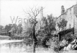 Mill on River Wandle (unidentified)  18–?-