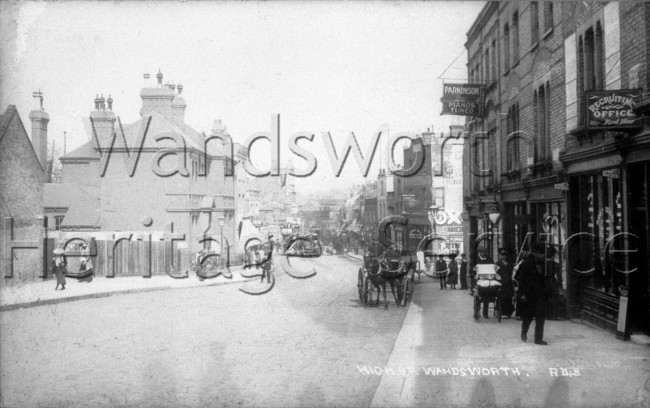 Wandsworth Police Station, West Hill- c1910