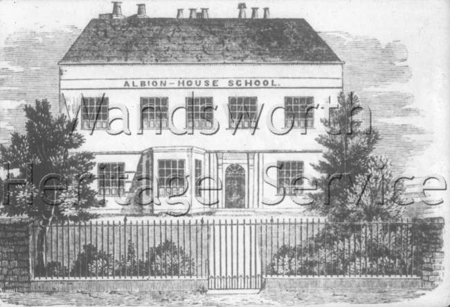 Albion House School, East Hill, –  C1850