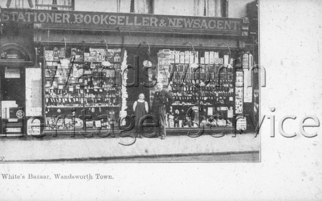 White’s Bazaar, Wandsworth High Street  –  C1915