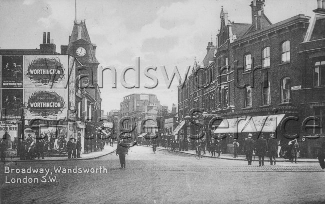 Wandsworth High Street  –  C1895