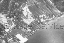 Westland Heliport and surroundings- 1960