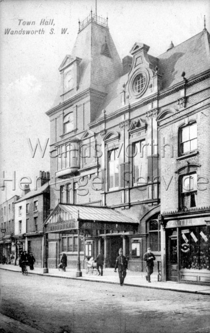 Town Hall, Wandsworth High Street, –  C1910
