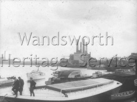 Chelsea Embankment, looking towards Wandsworth- 1961