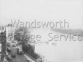 Putney from the tower of St Mary’s- 1960