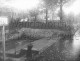 View of the River Wandle from Trewint Street bridge- 1958